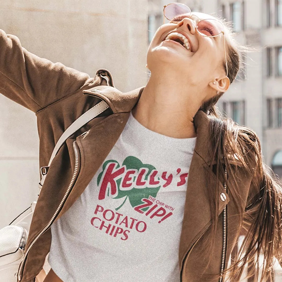 Kelly's Potato Chips Decatur Unisex Retro T-shirt