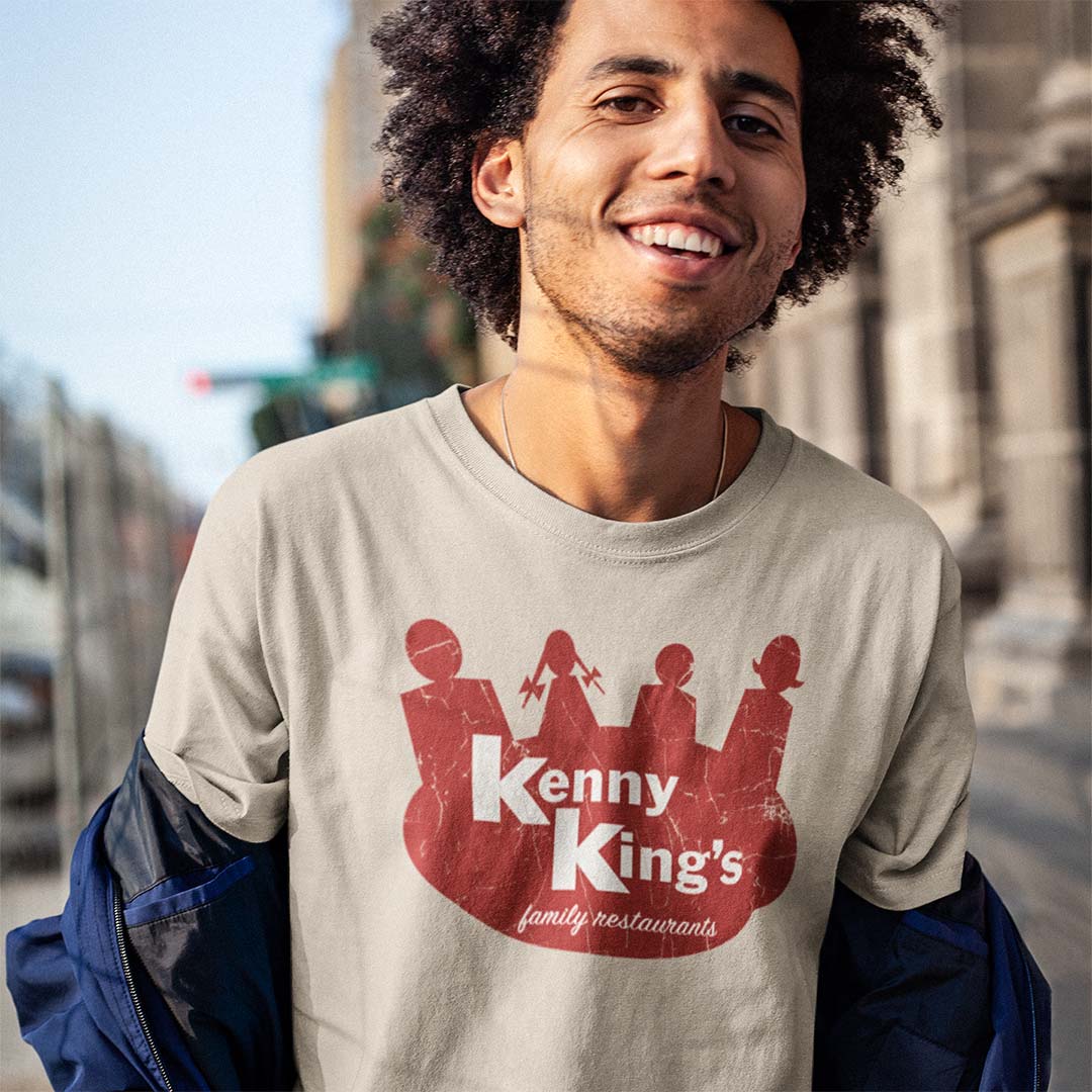 Kenny King's Family Restaurants Cleveland Unisex Retro T-shirt