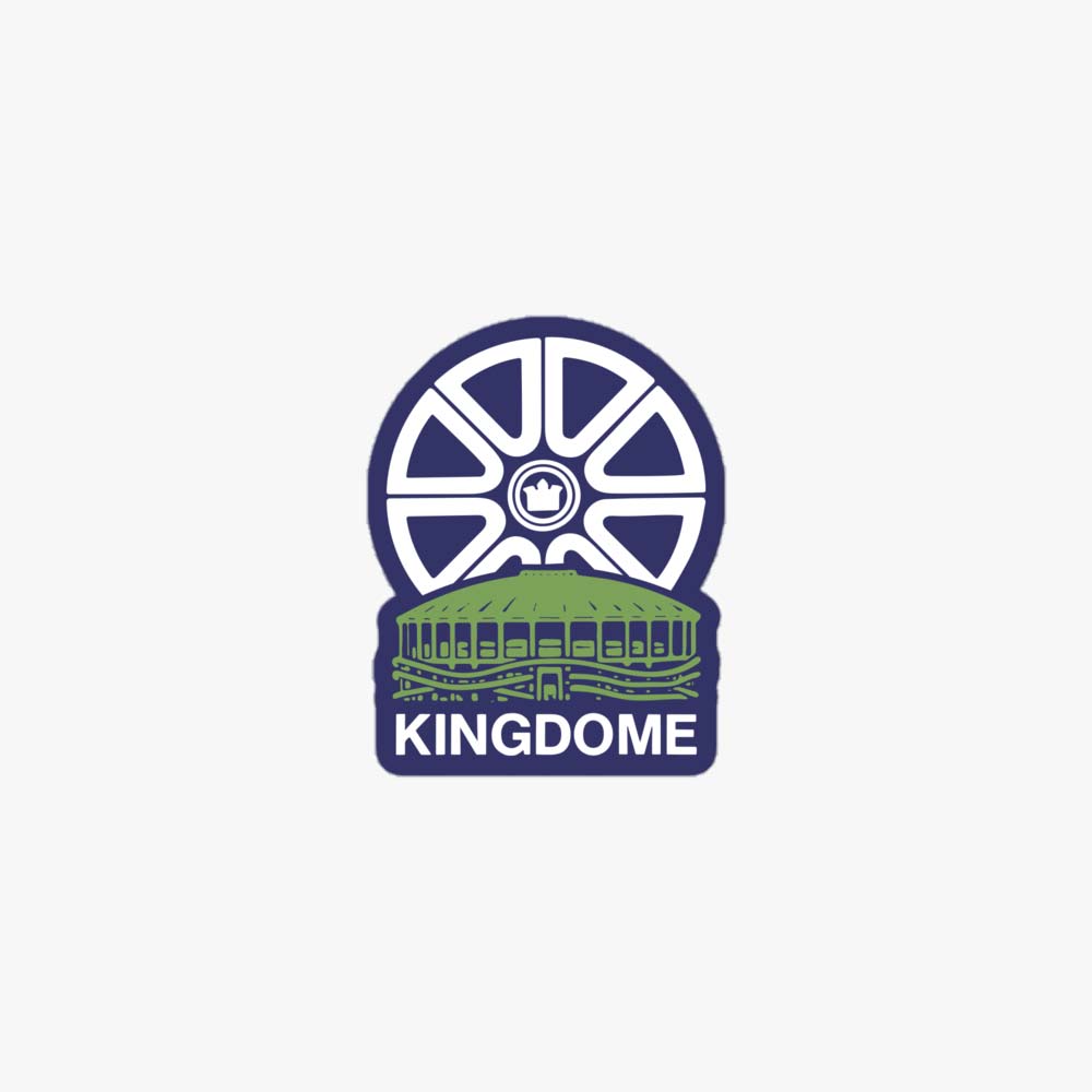 Kingdome Seattle Retro Sticker