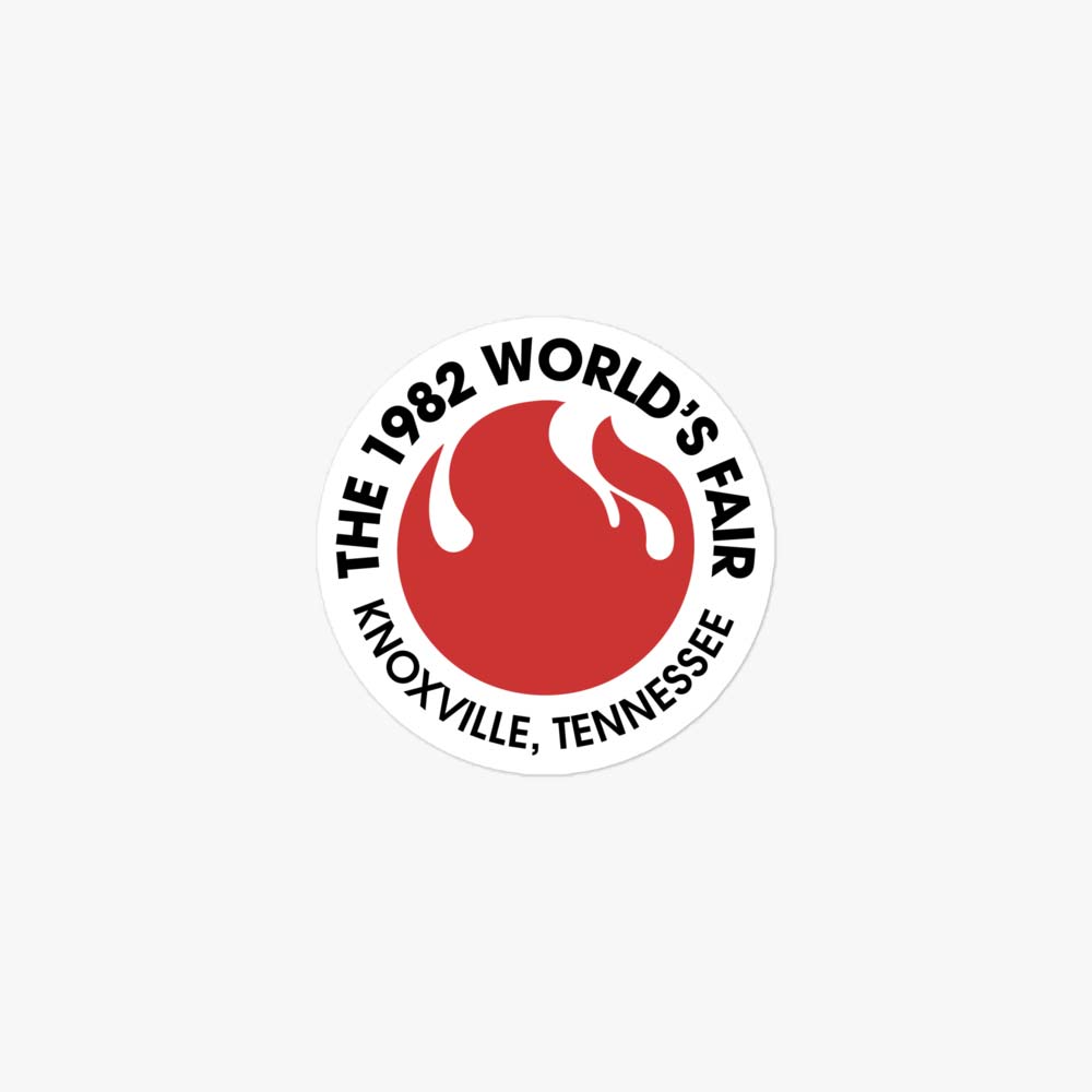 Knoxville World's Fair 1982 Retro Sticker