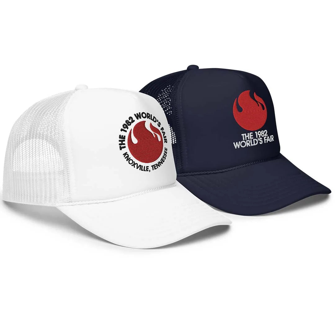 Knoxville Worlds Fair 1982 Retro Foam Trucker Hat