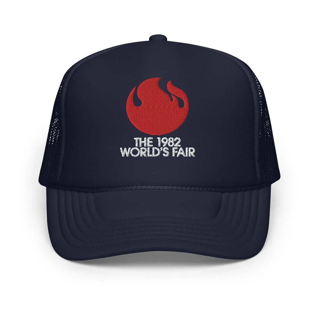 Knoxville Worlds Fair 1982 Retro Foam Trucker Hat