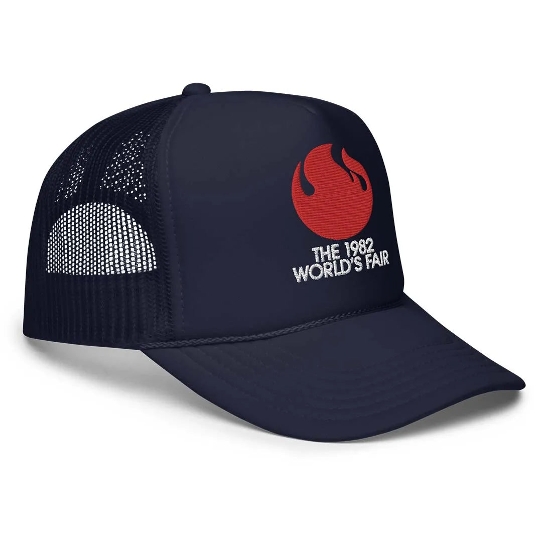 Knoxville Worlds Fair 1982 Retro Foam Trucker Hat