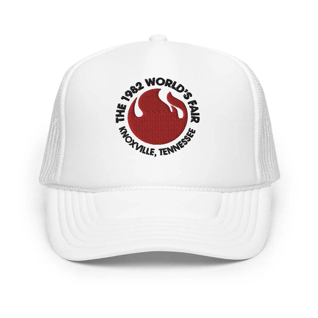 Knoxville Worlds Fair 1982 Retro Foam Trucker Hat