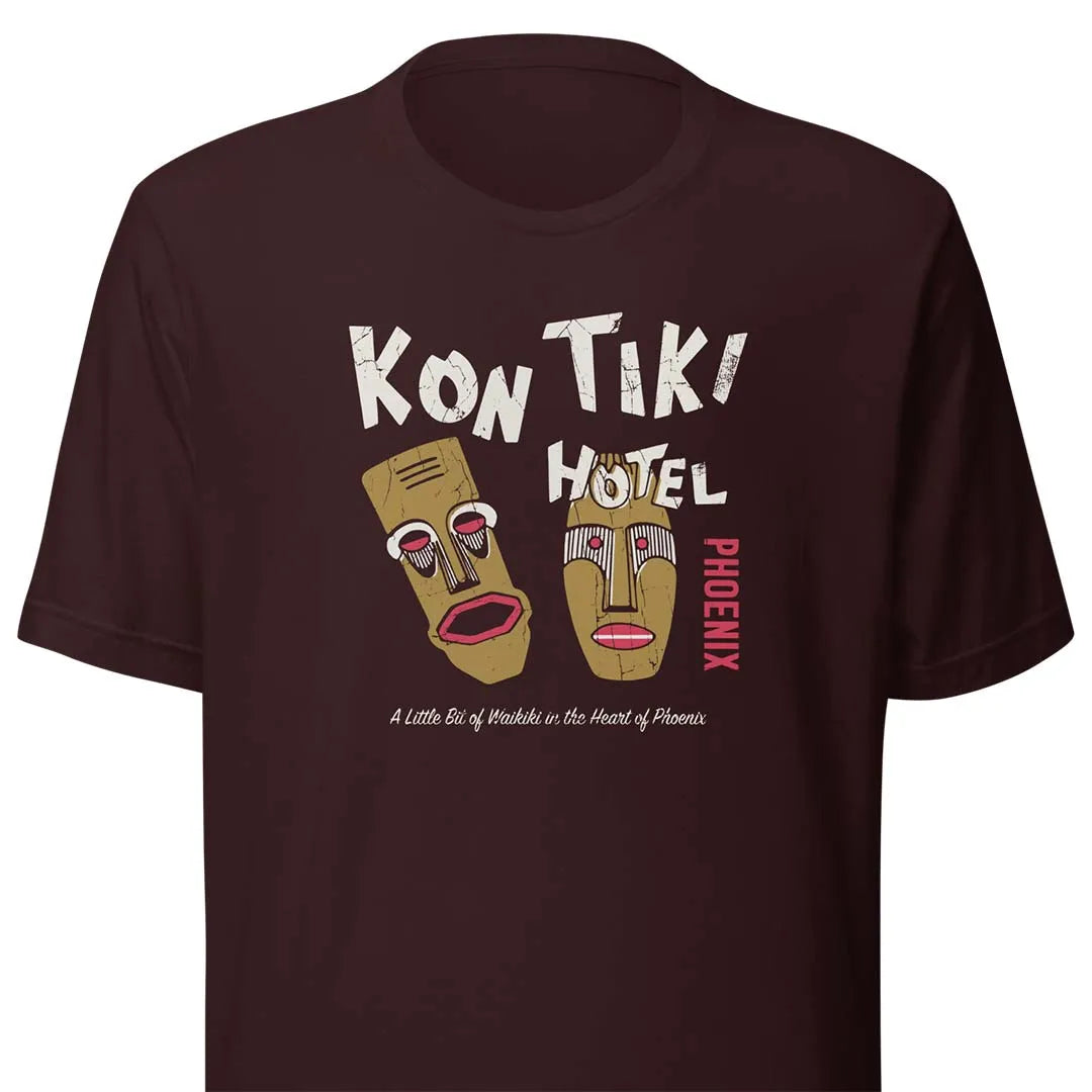 Kon Tiki Hotel Phoenix Unisex Retro T-shirt