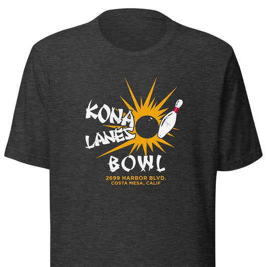 Kona Bowling Lanes Costa Mesa Unisex Retro T-shirt