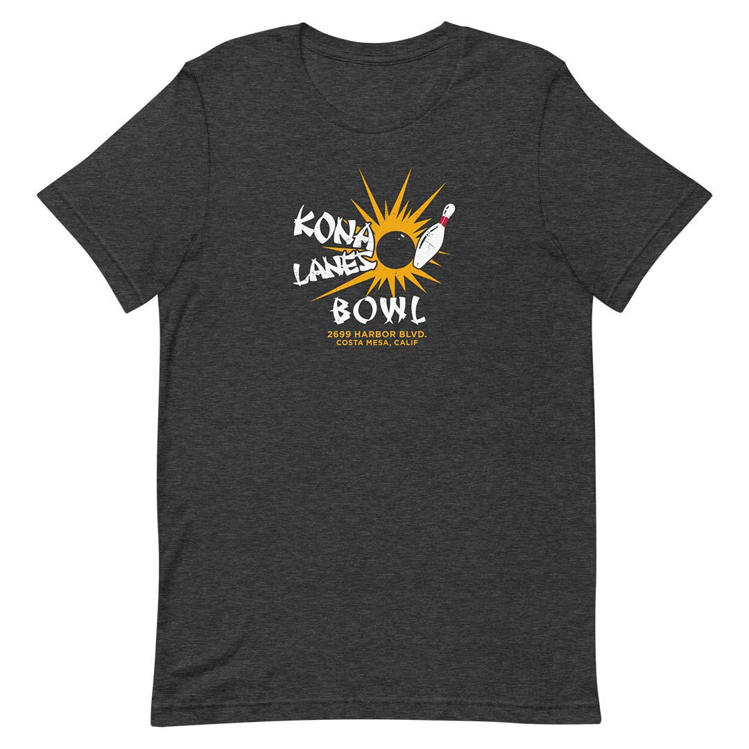 Kona Bowling Lanes Costa Mesa Unisex Retro T-shirt
