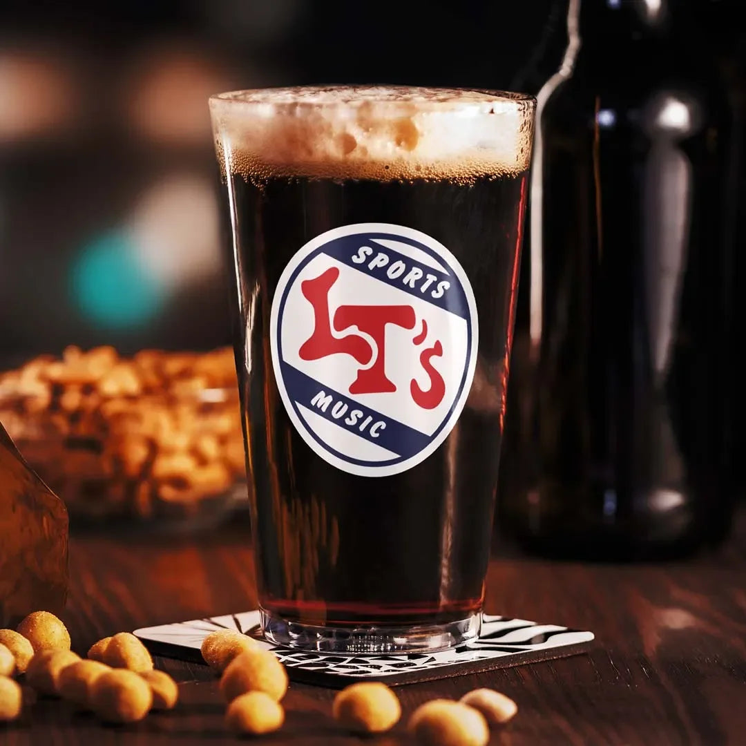 LT's Bar Rockford Shaker Pint Glass