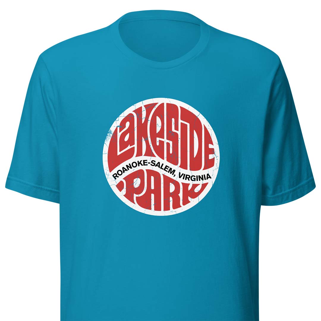 Lakeside Park Roanoke Virginia Unisex Retro T-shirt