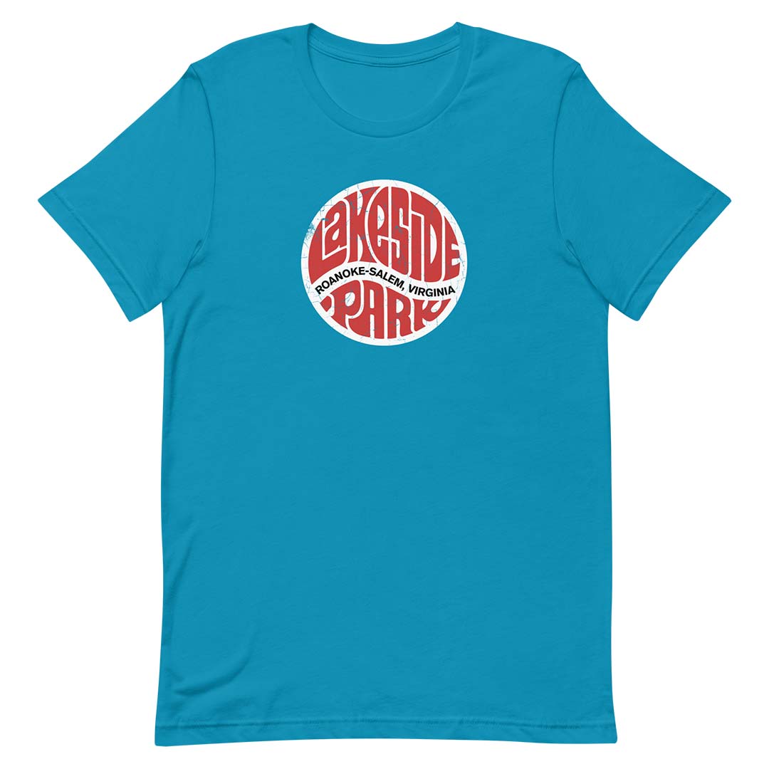 Lakeside Park Roanoke Virginia Unisex Retro T-shirt
