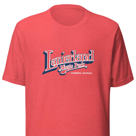 Lanierland Music Park Cumming Georgia Unisex Retro T-shirt