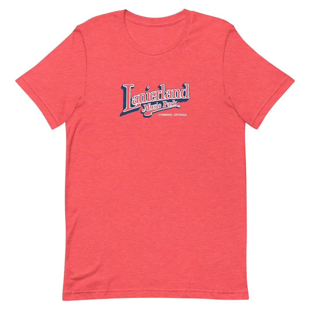 Lanierland Music Park Cumming Georgia Unisex Retro T-shirt
