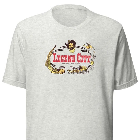 Legend City Amusement Park Phoenix Unisex Retro T-shirt