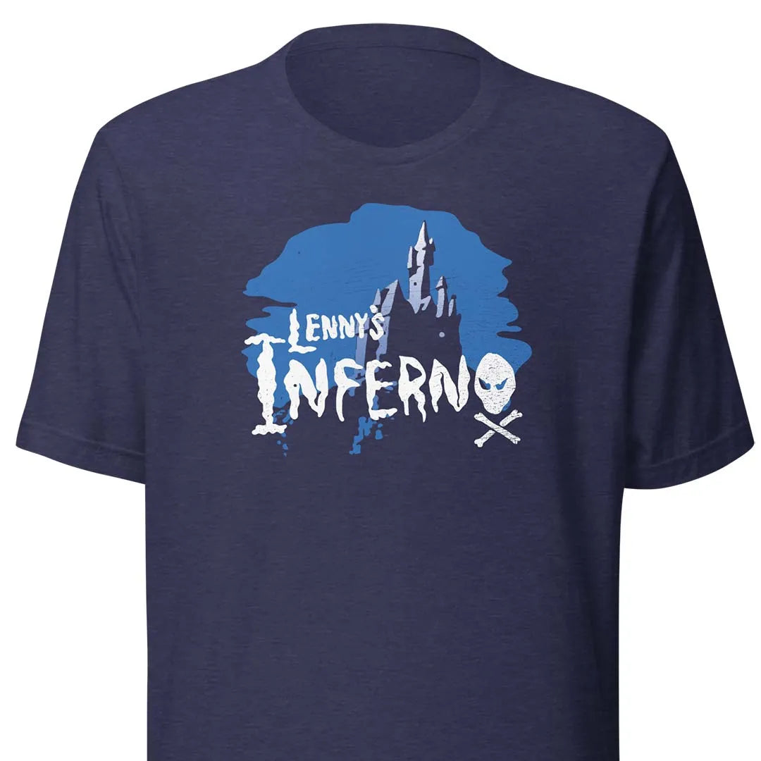 Lenny’s Inferno Madsion Unisex Retro T-shirt