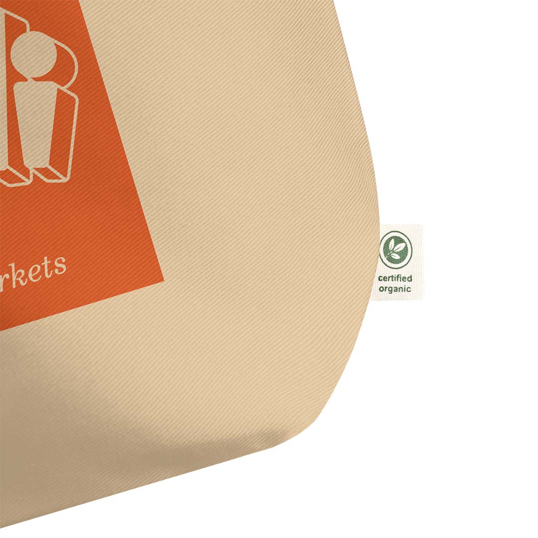Logli Supermarket Rockford Large organic tote bag