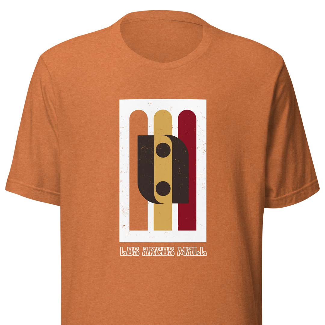 Los Arcos Mall Scottsdale Arizona Unisex Retro T-shirt