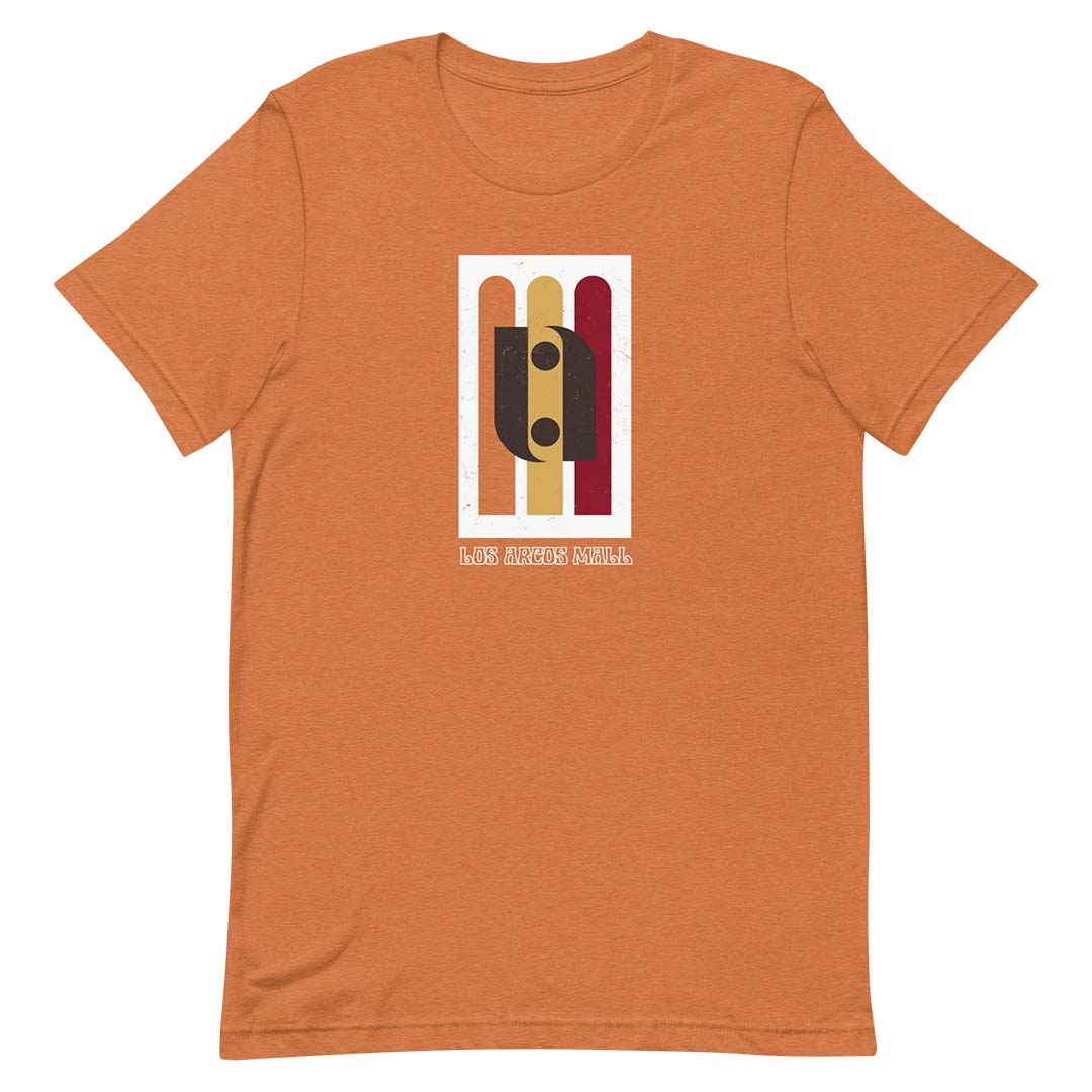 Los Arcos Mall Scottsdale Arizona Unisex Retro T-shirt