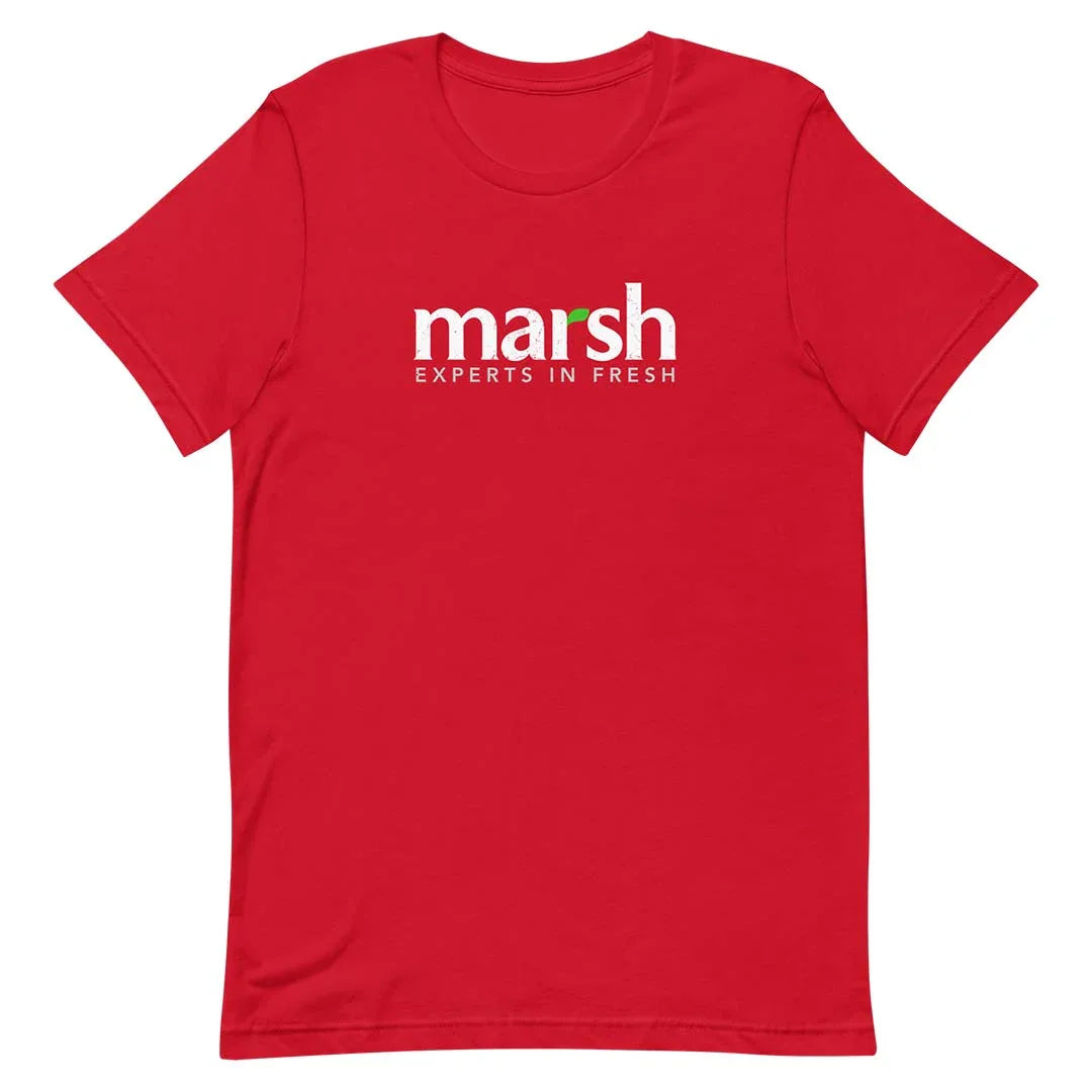 Marsh Supermarket Indiana Unisex Retro T-shirt