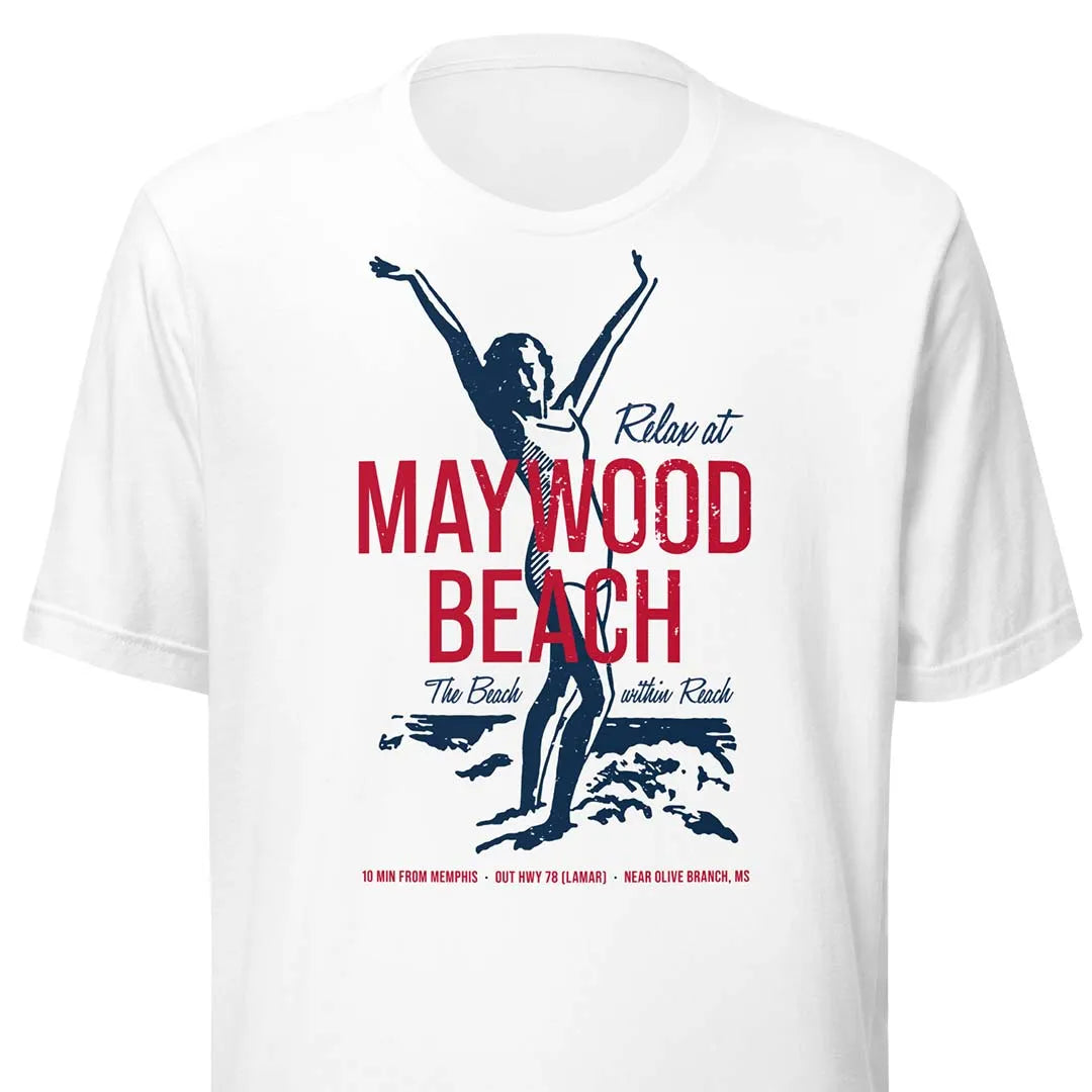 Maywood Beach Memphis Unisex Retro T-shirt