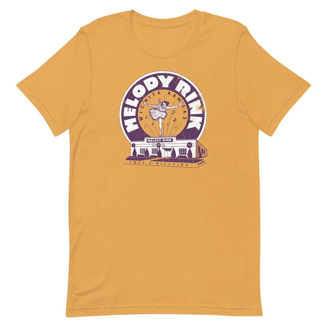 Melody Roller Rink Wichita Unisex Retro T-shirt