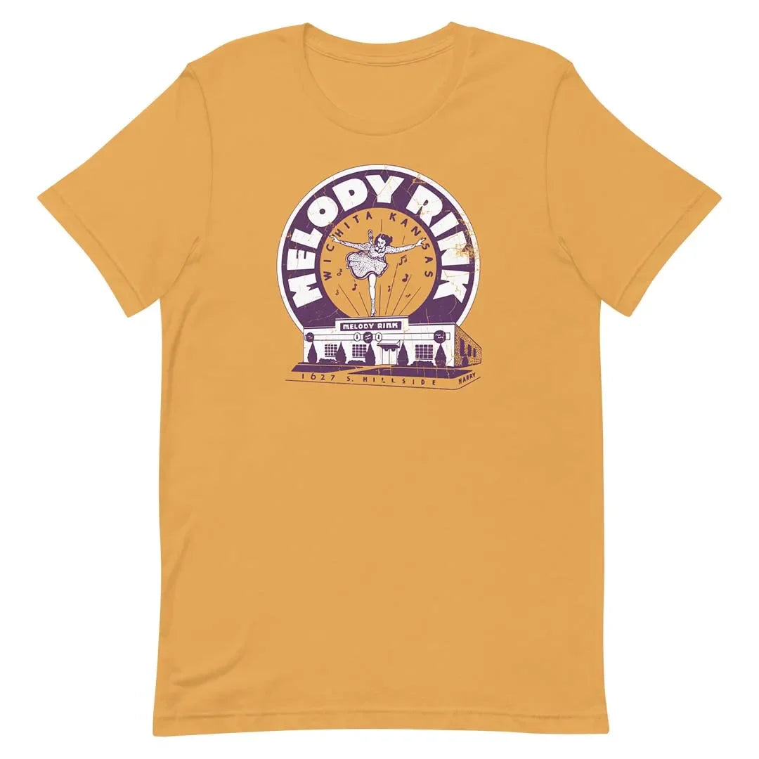 Melody Roller Rink Wichita Unisex Retro T-shirt
