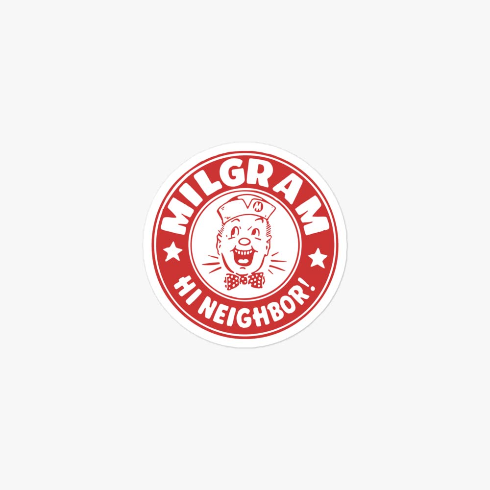 Milgram Food Stores Kansas City Retro Sticker