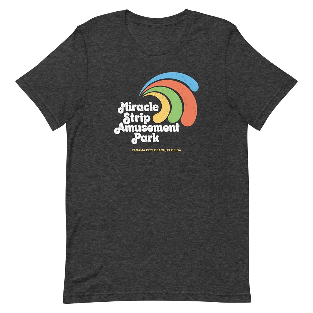 Miracle Strip Amusement Park Panama City Beach Unisex Retro T-shirt