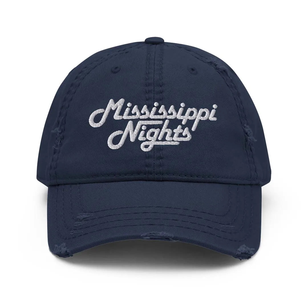 Mississippi Nights St. Louis Retro Distressed and Foam Trucker Hat