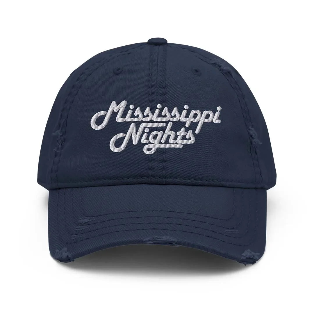 Mississippi Nights St. Louis Retro Distressed and Foam Trucker Hat