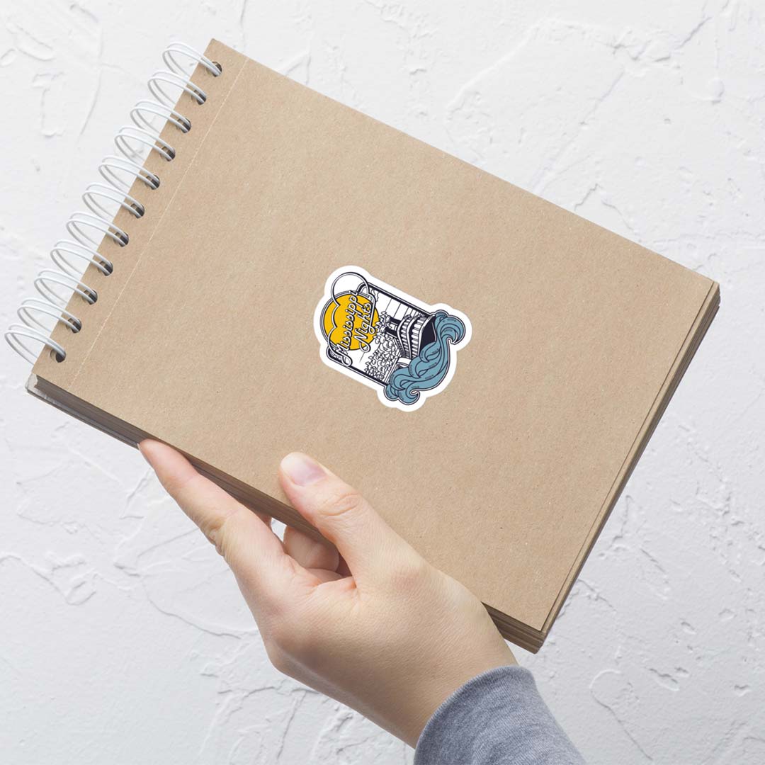 Mississippi Nights St. Louis Retro Sticker