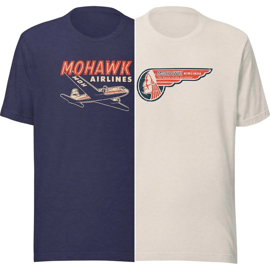 Mohawk Airlines Unisex Retro T-shirt