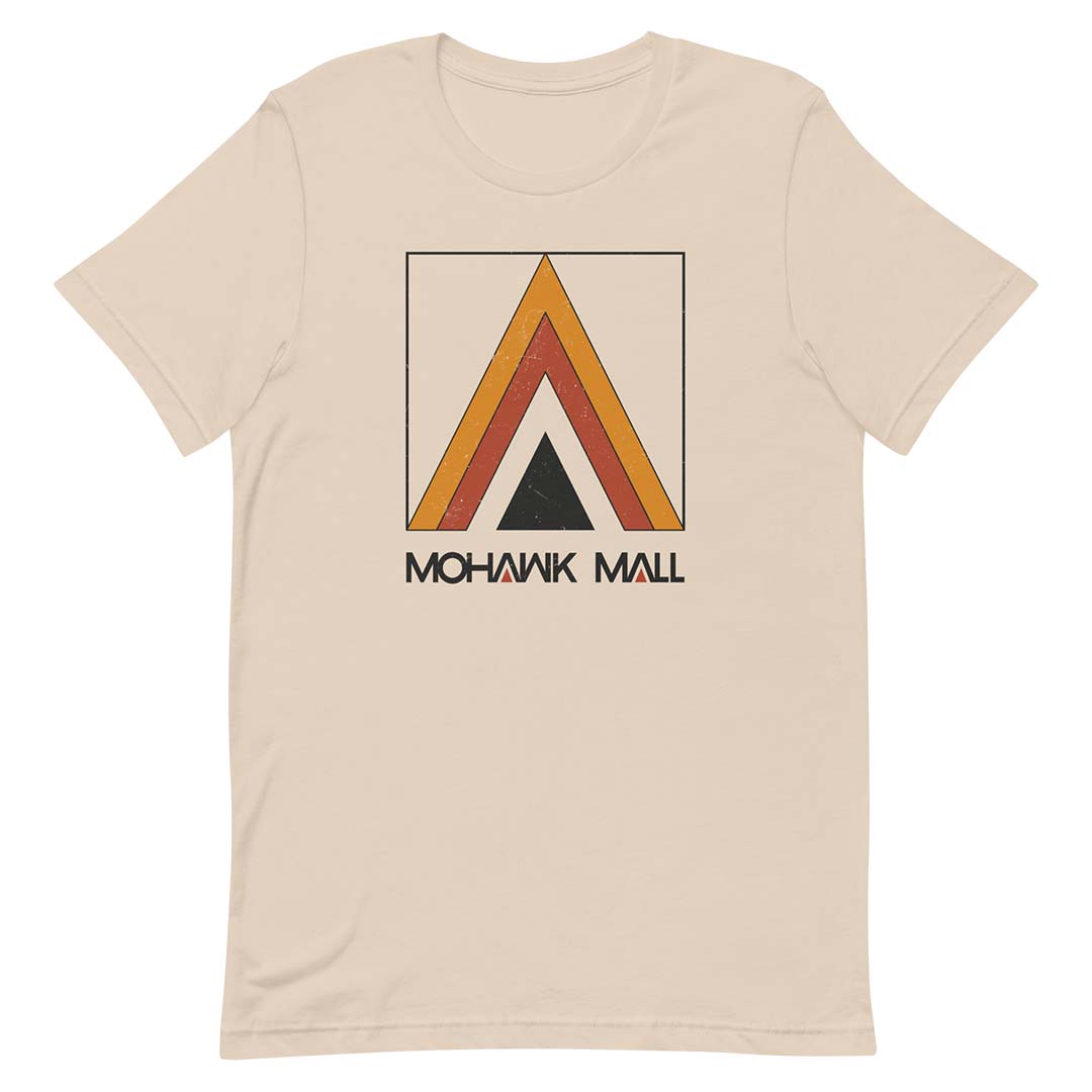 Mohawk Mall Schenectady Unisex Retro T-shirt