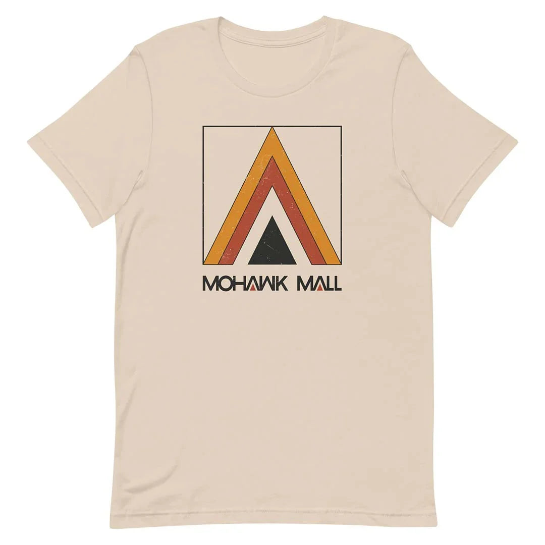 Mohawk Mall Schenectady Unisex Retro T-shirt