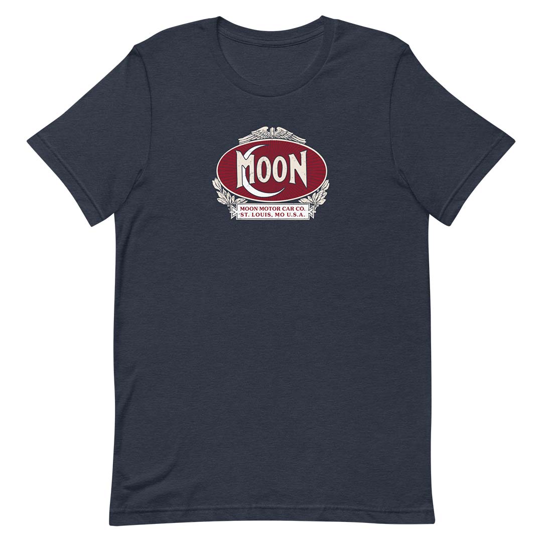 Moon Motor Car Co St. Louis Unisex Retro T-shirt