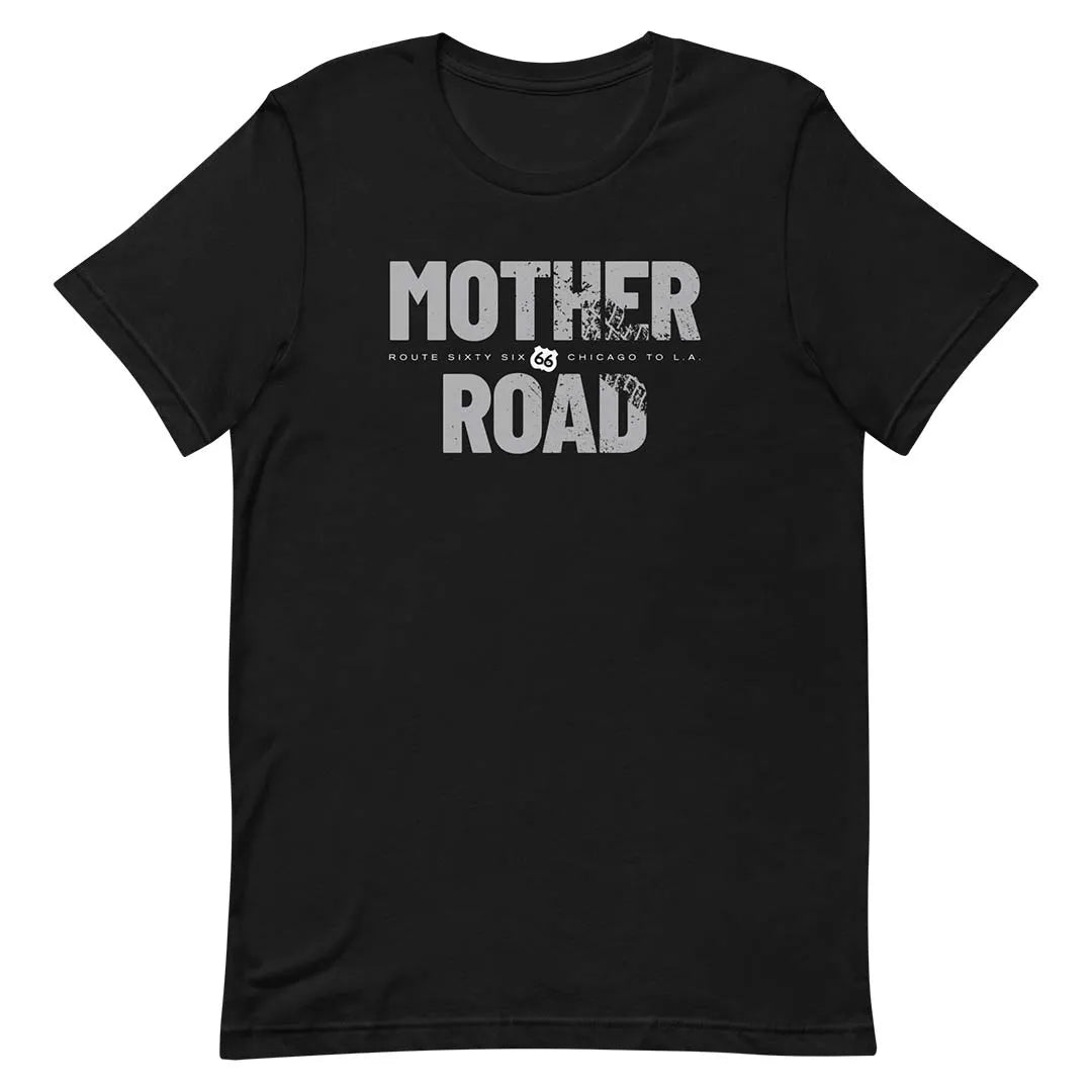 Mother Road Route 66 Short-Sleeve Unisex Retro T-shirt