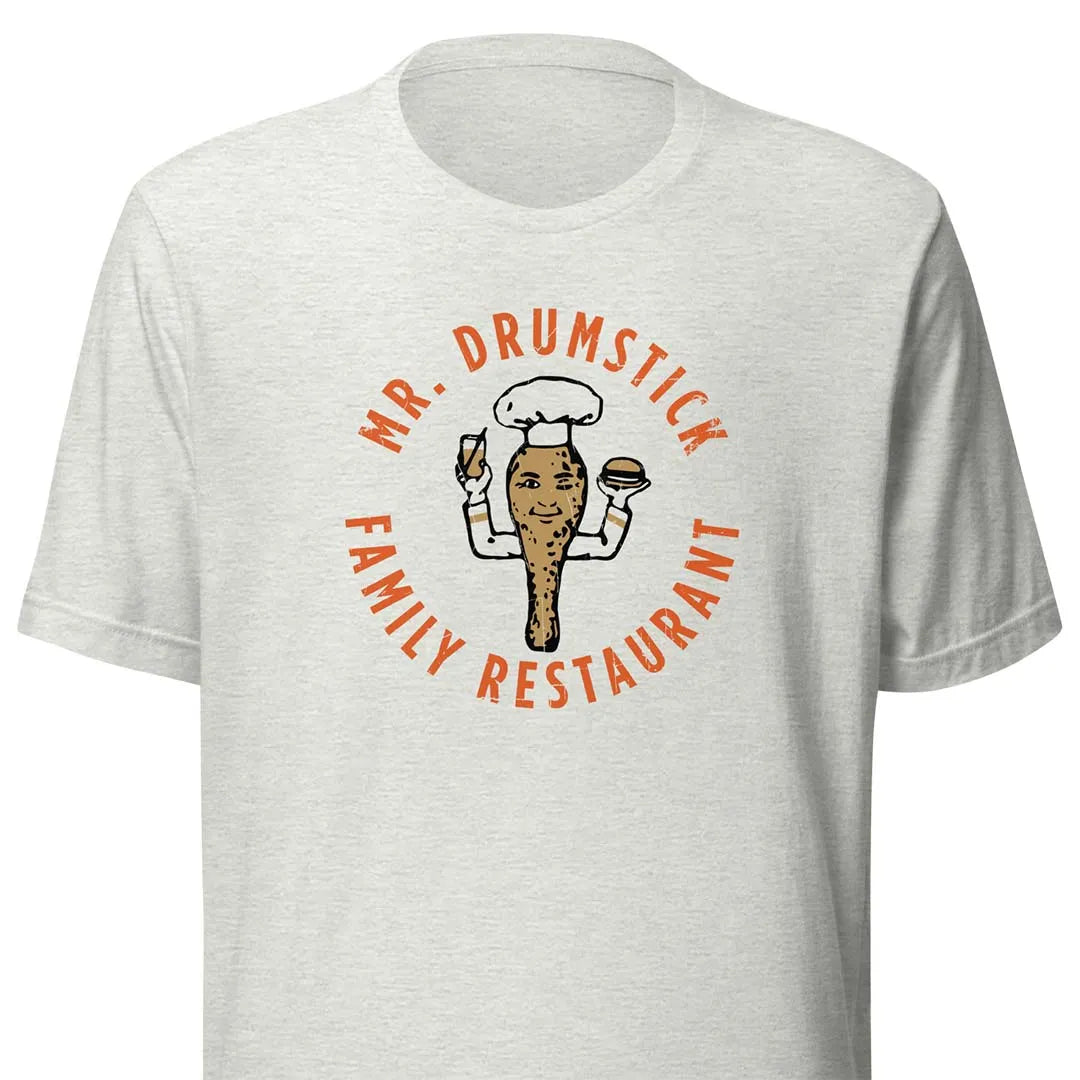 Mr. Drumstick Family Restaurant Atlanta Unisex Retro T-shirt