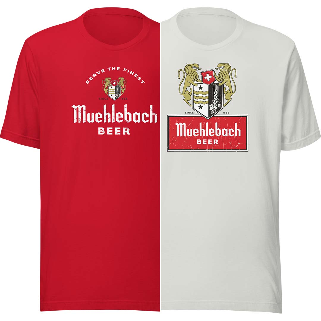 tetraeder dusin ligegyldighed Muehlebach Beer Kansas City Unisex Retro T-shirt – Bygone Brand