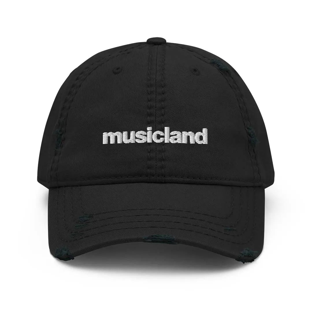 Musicland Music Store Retro Distressed Hat