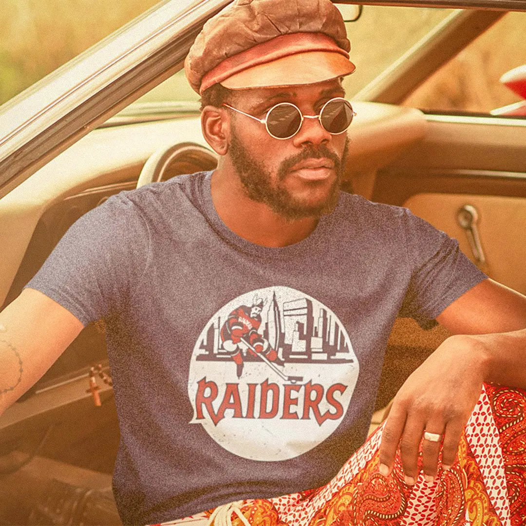 New York Raiders Hockey Unisex Retro T-shirt