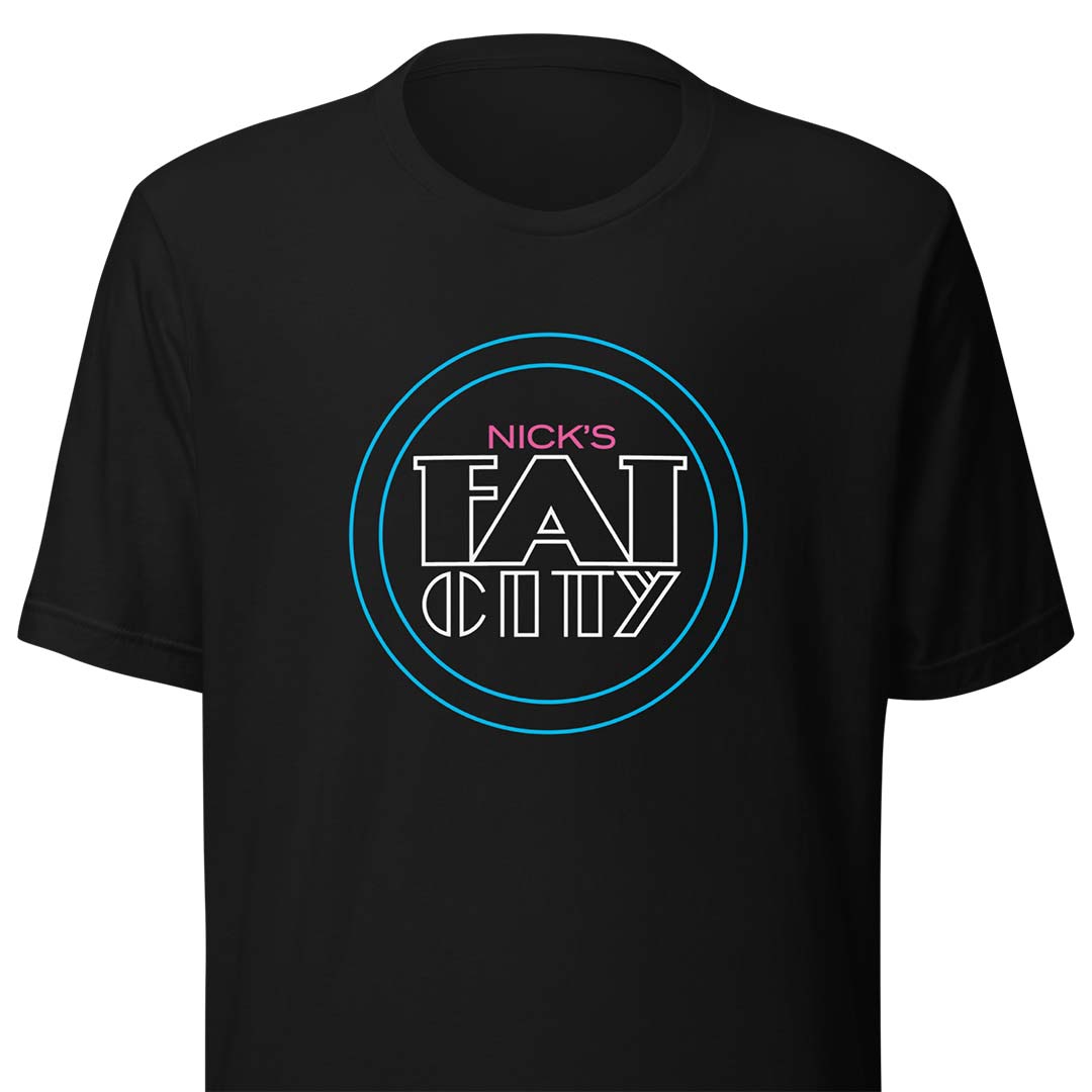 Nicks Fat City Pittsburgh Unisex Retro T-shirt