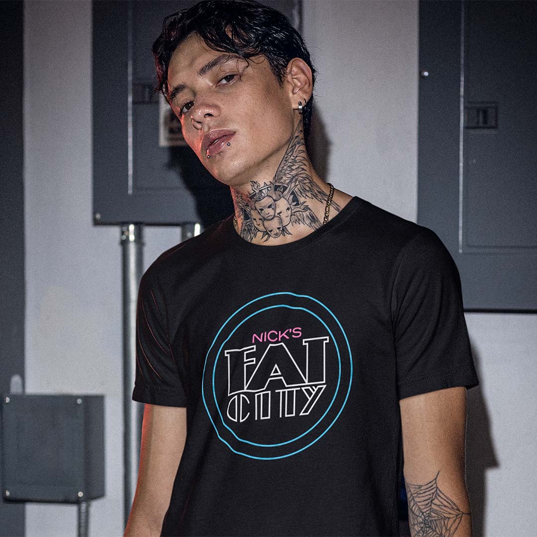 Nicks Fat City Pittsburgh Unisex Retro T-shirt