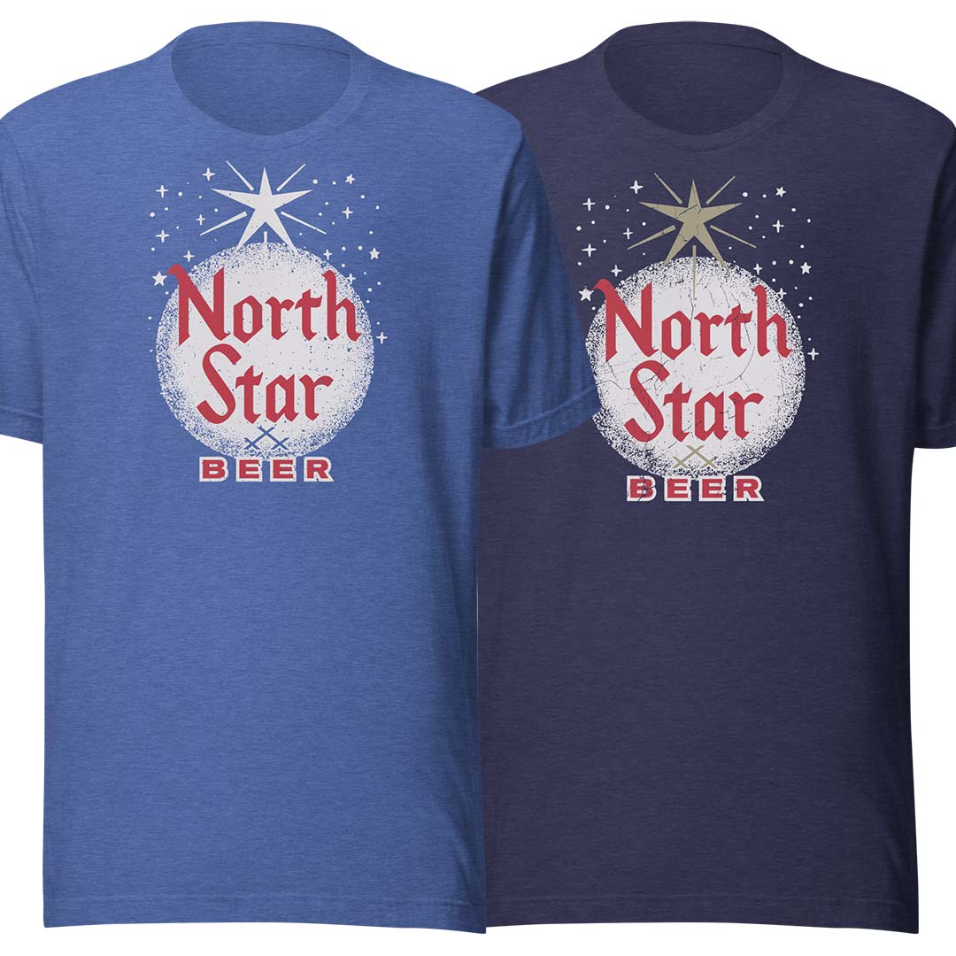 North Star Beer Minnesota Unisex Retro T-shirt