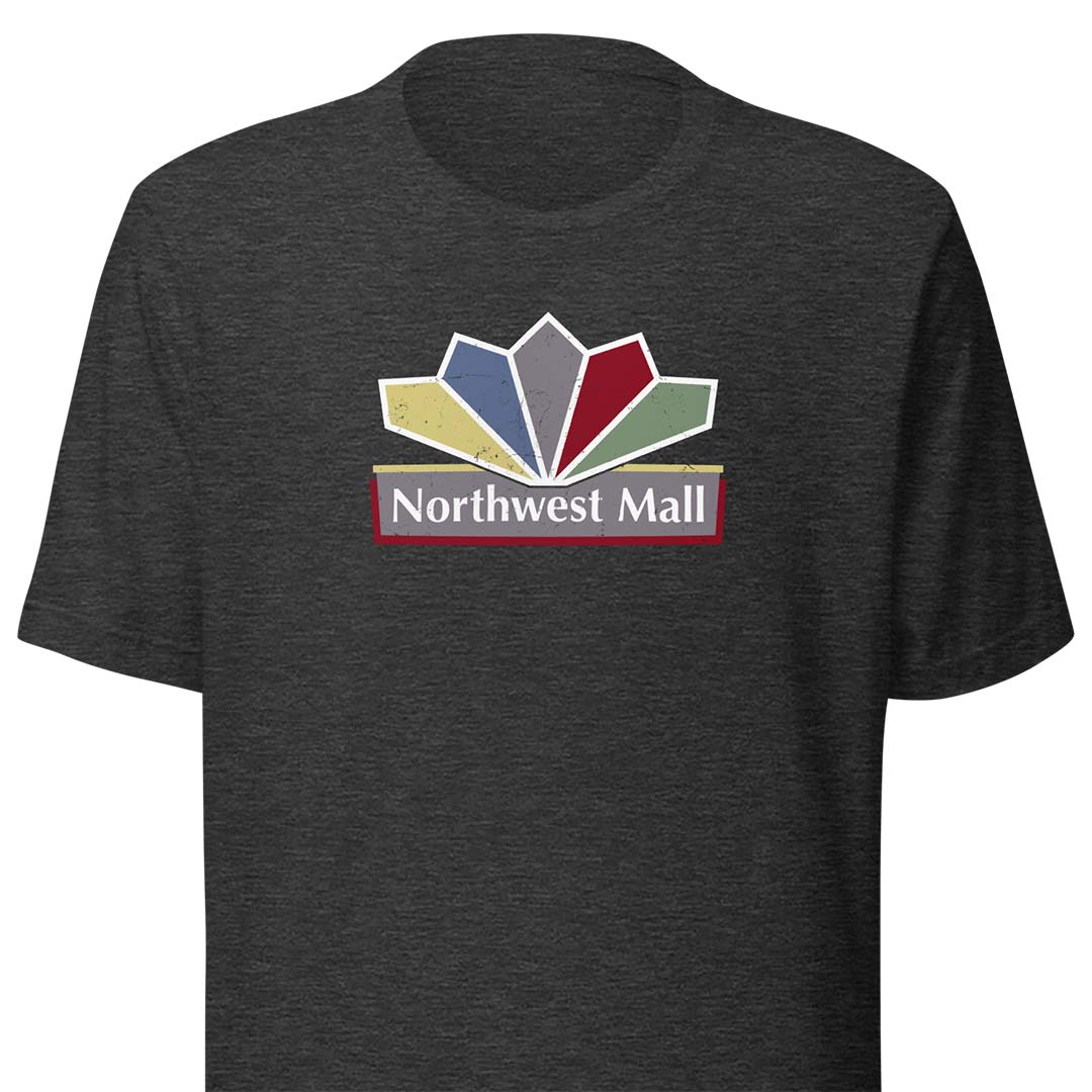 Northwest Mall Houston Unisex Retro T-shirt
