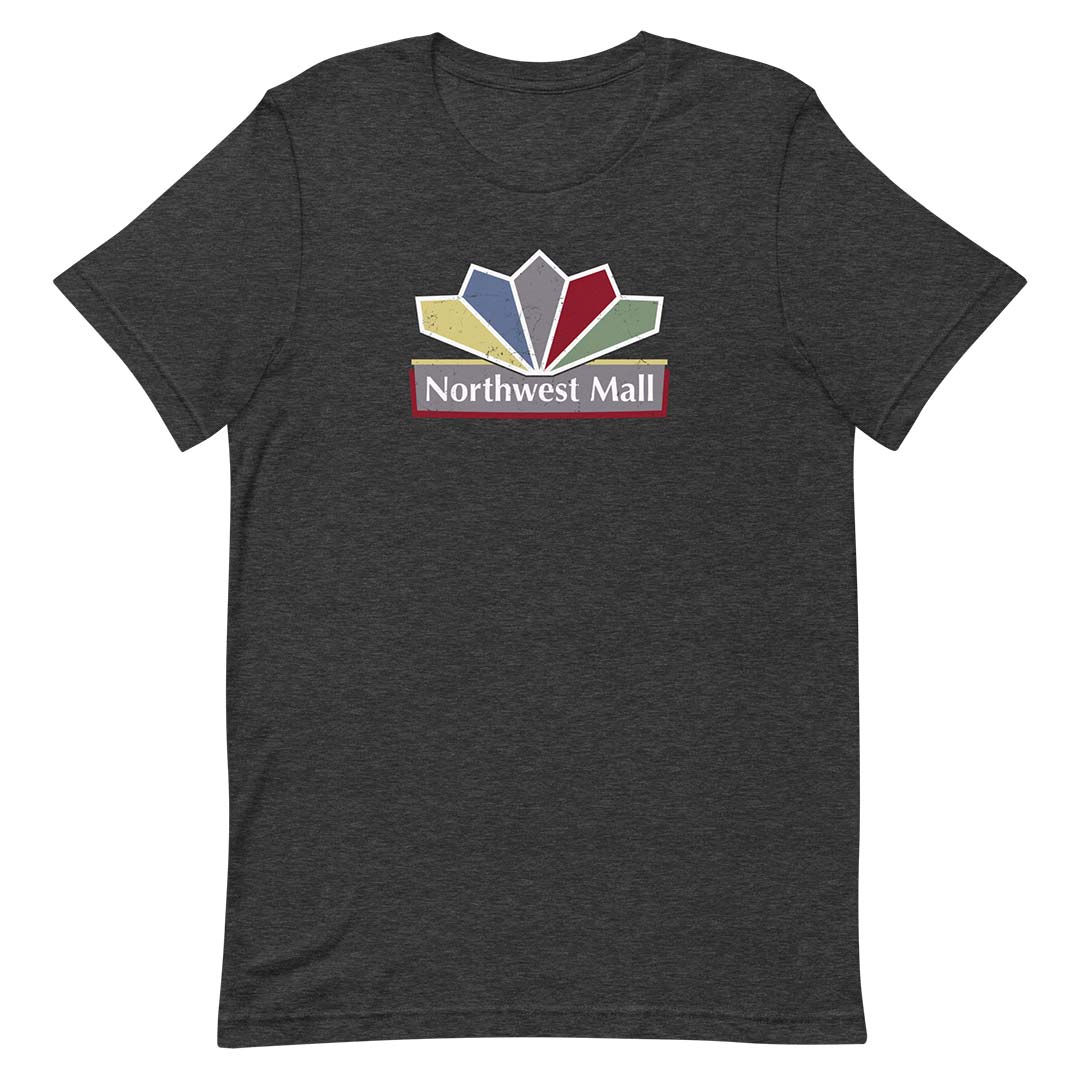 Northwest Mall Houston Unisex Retro T-shirt