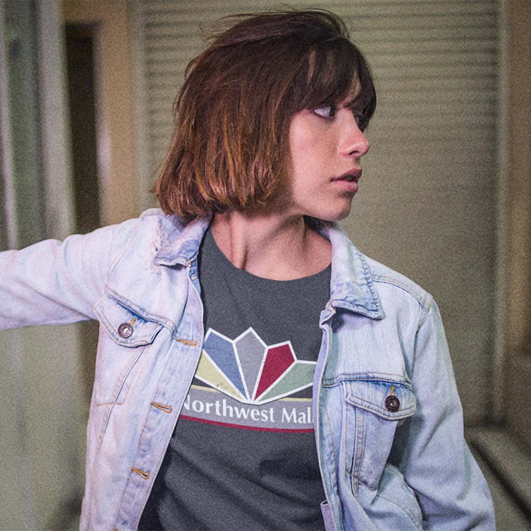 Northwest Mall Houston Unisex Retro T-shirt