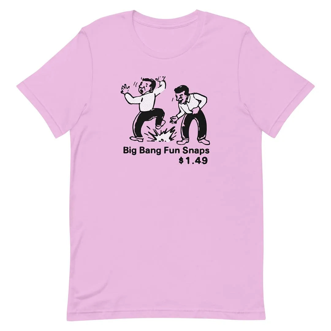 Big Bang Fun Snaps Noveltees Unisex Retro T-shirt