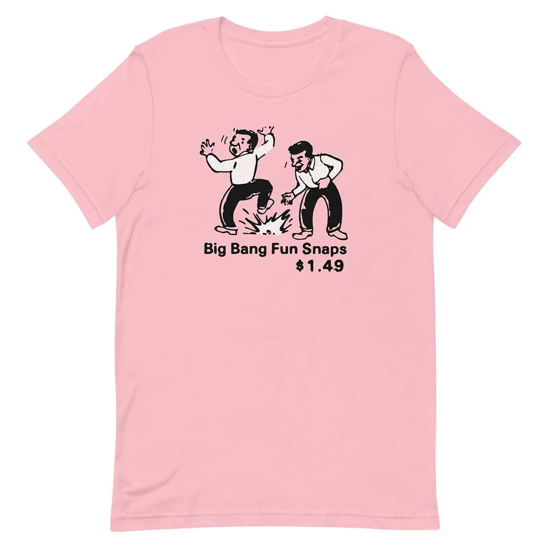 Big Bang Fun Snaps Noveltees Unisex Retro T-shirt