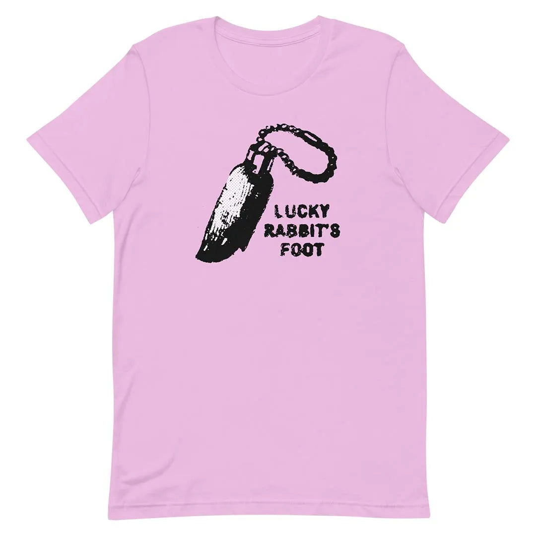 Lucky Rabbits Foot Noveltees Unisex Retro T-shirt