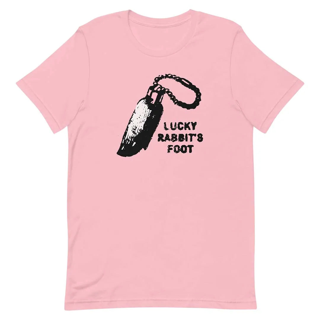 Lucky Rabbits Foot Noveltees Unisex Retro T-shirt