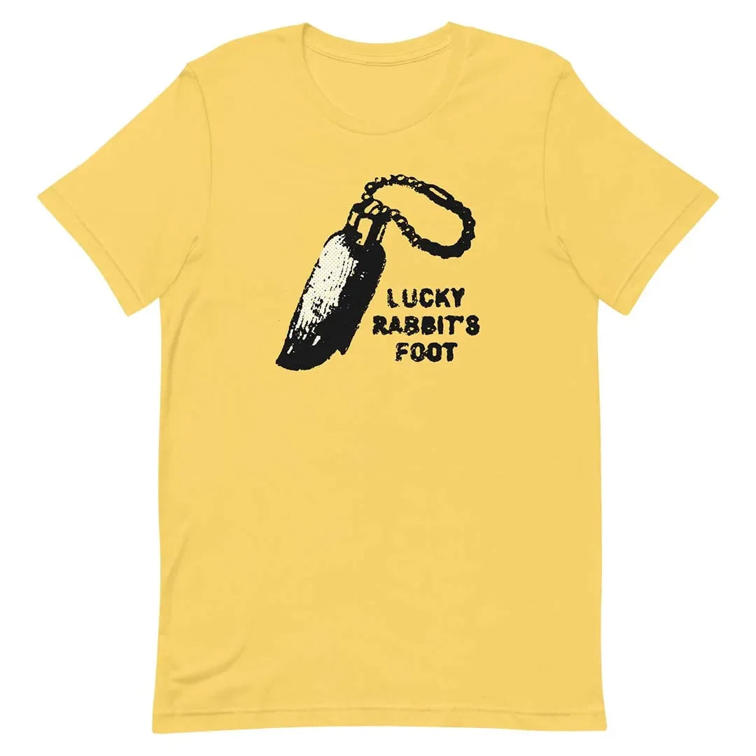 Lucky Rabbits Foot Noveltees Unisex Retro T-shirt